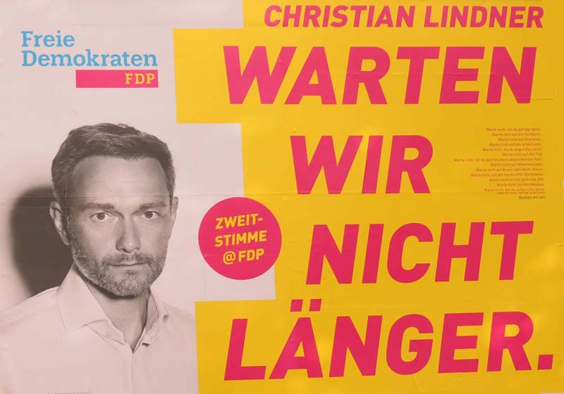 FDP - Warten wir nicht länger!