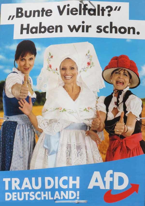 AfD - Bunte Vielfalt? Haben wir schon.