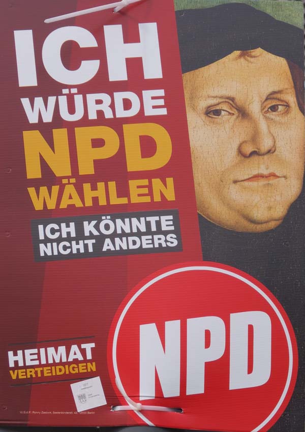 NPD - Ich würde NPD wählen! Ich könnte nicht anders