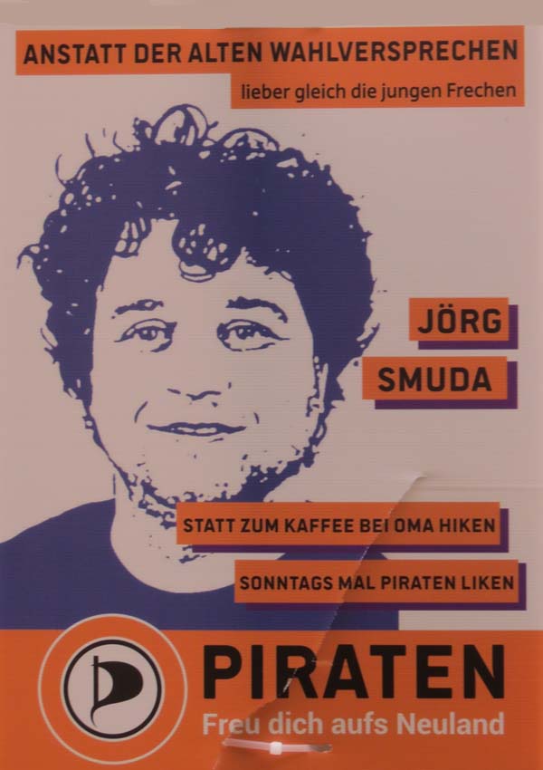 Piraten - Anstatt der alten Wahlversprechen lieber gleich die jungen Frechen!