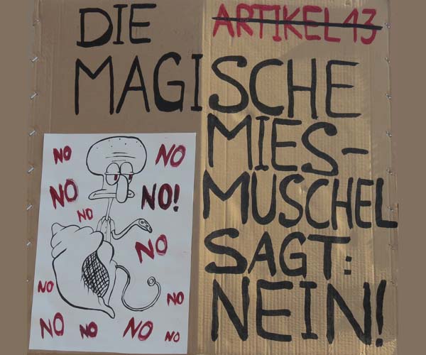 Die magische Miesmuschel sagt: Nein!