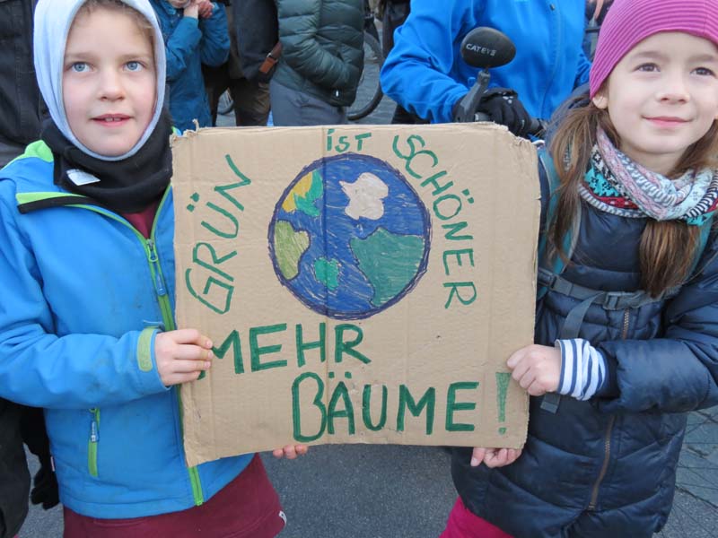 Grün ist schöner - mehr Bäume