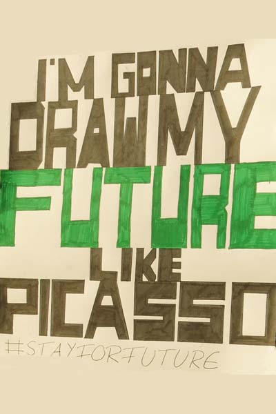 I´m gonna drawny future like picasso