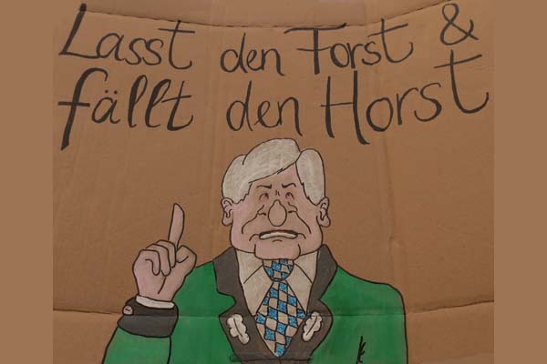 Lasst den Forst und fällt den Horst