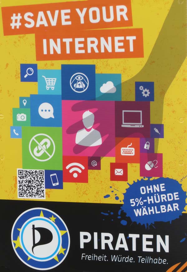 Piraten - # Save your Internet