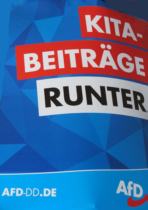 AfD - Kita-Beiträge runter