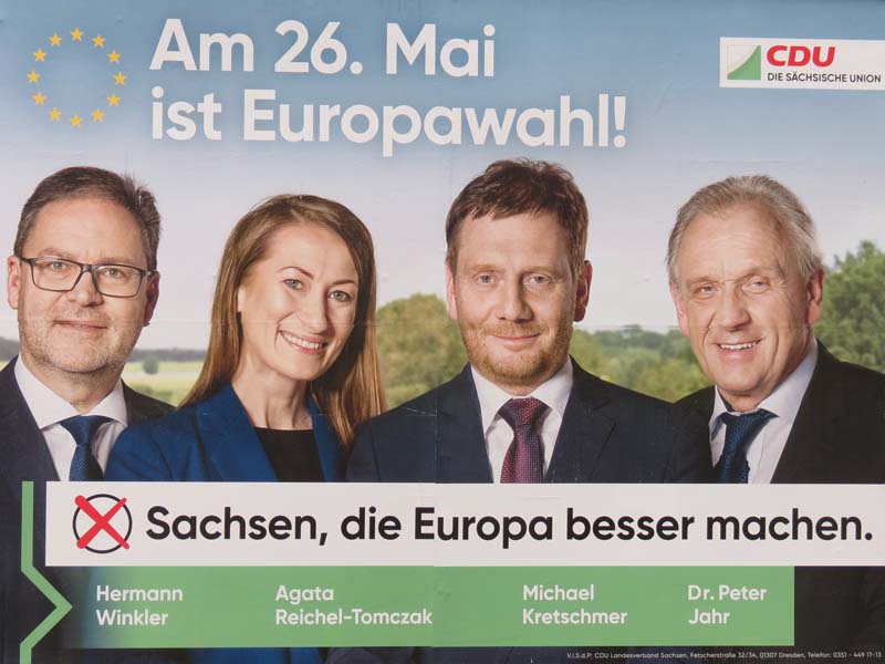 CDU - Sachsen, die Europa besser machen.