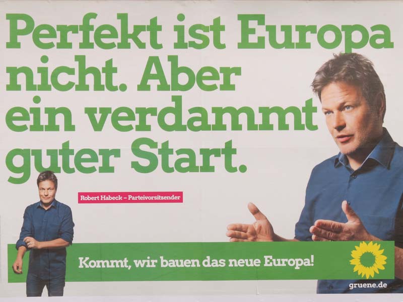 Grüne - Perfekt ist Europa nicht. Aber ein verdammt guter Start.
