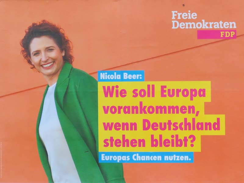 FDP - Wie soll Europa vorankommen, wenn Deutschland stehen bleibt?