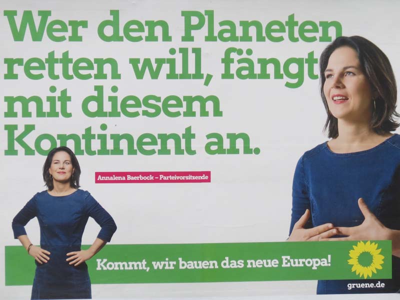 Grüne - Wer den Planeten retten will, fängt mit diesem Kontinent an.