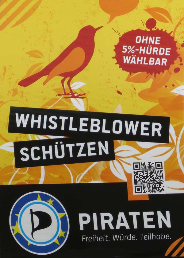 Piraten - Whistleblower schützen