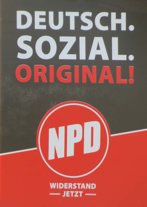 NPD - Deutsch. Sozial. Original!