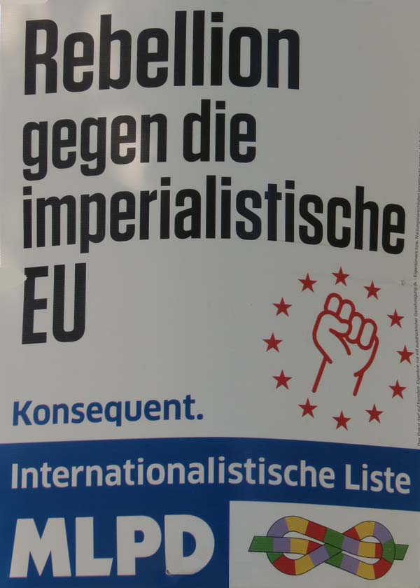 MLPD - Rebellion gegen die imperialistische EU