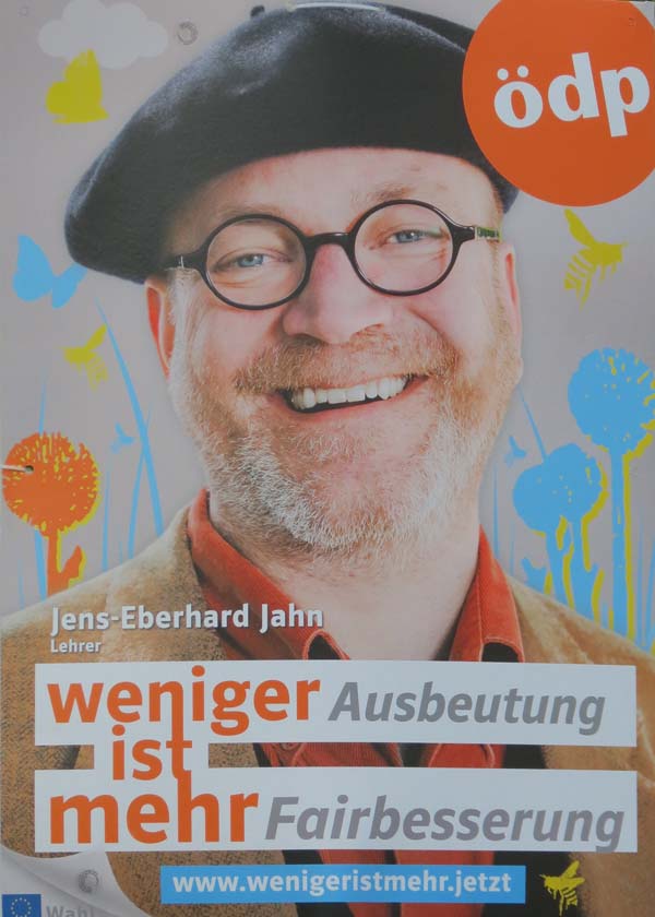 ÖDP - Weniger Ausbeutung ist mehr Fairbesserung