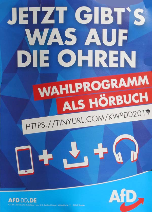 AfD - Jetzt gibt´s was auf die Ohren