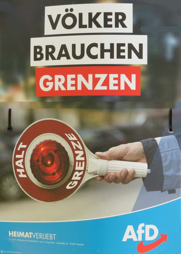 AfD - Völker brauchen Grenzen