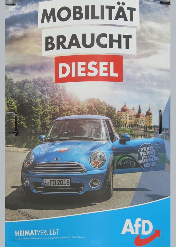 AfD - Mobilität braucht Diesel