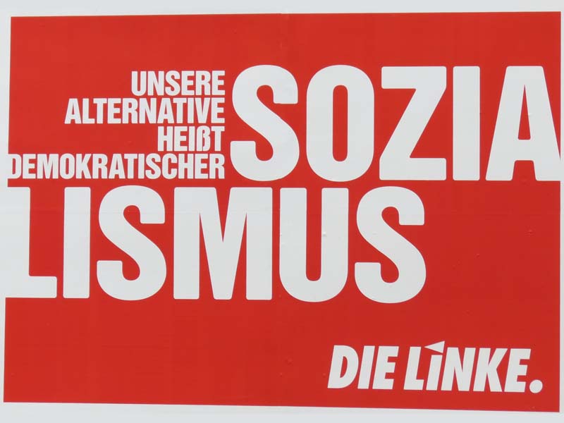 die Linken - Unsere Alternative heißt demokratischer Sozialismus