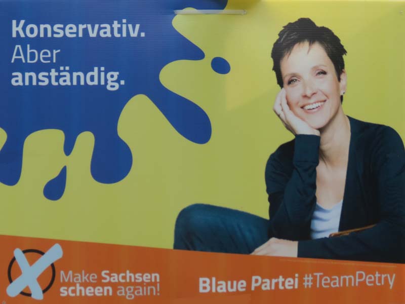 Blaue - Konservativ. Aber anständig.