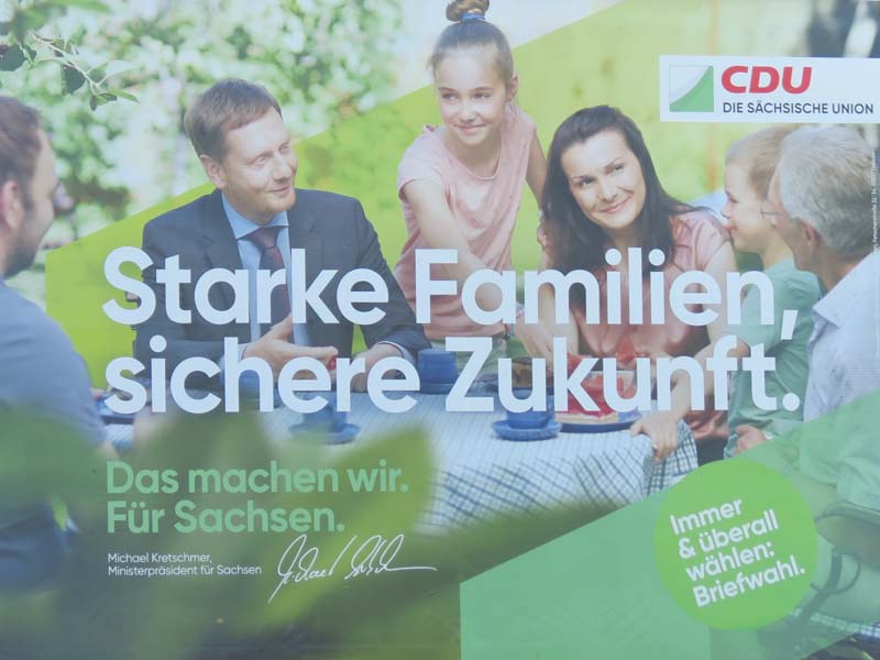 CDU - Starke Familien, sichere Zukunft.