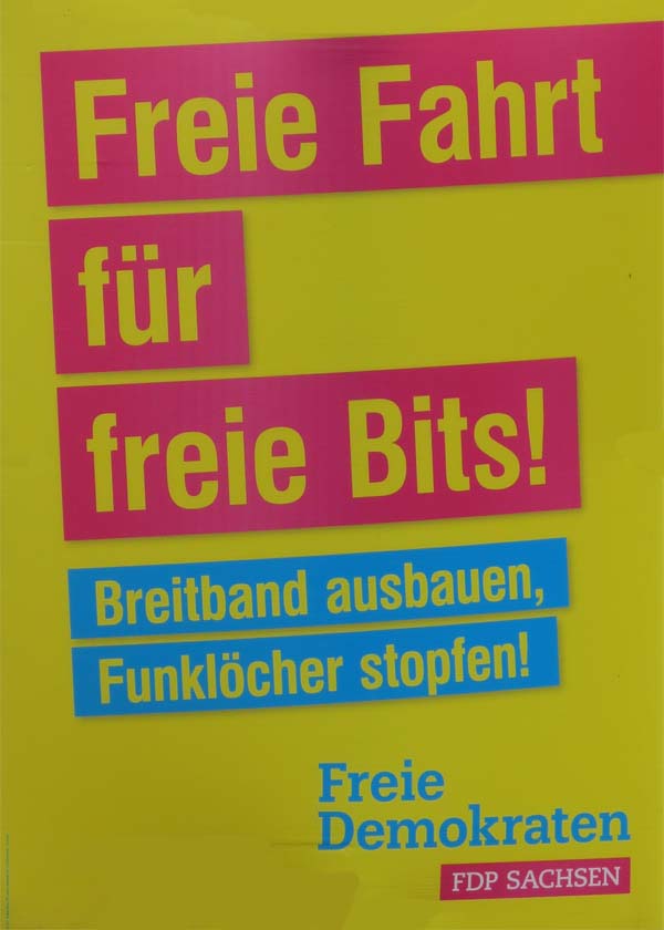 FDP - Freie Fahrt für freie Bits!
