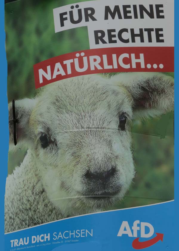 AfD - Für meine Rechte - Natürlich ...