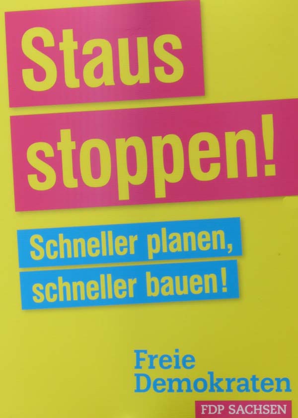 FDP - Staus stoppen!