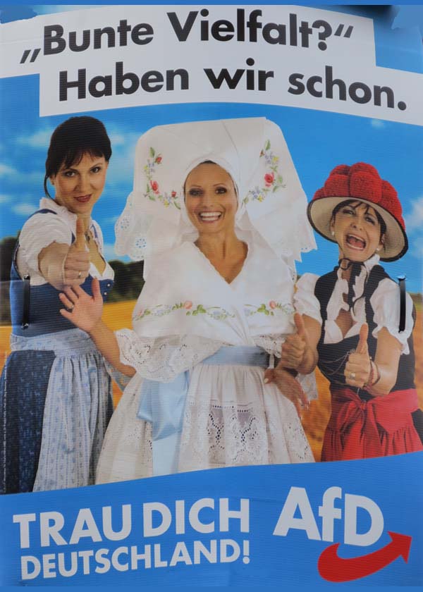 AfD - Bunte Vielfalt? Haben wir schon.