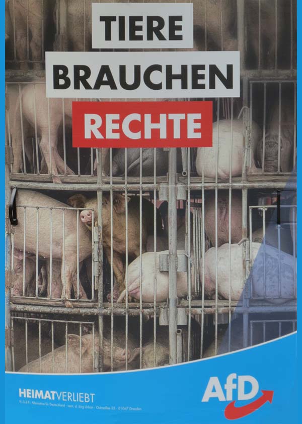 AfD - Tiere brauchen Rechte