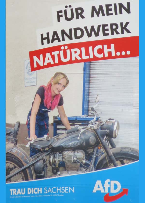 AfD - Für mein Handwerk - natürlich