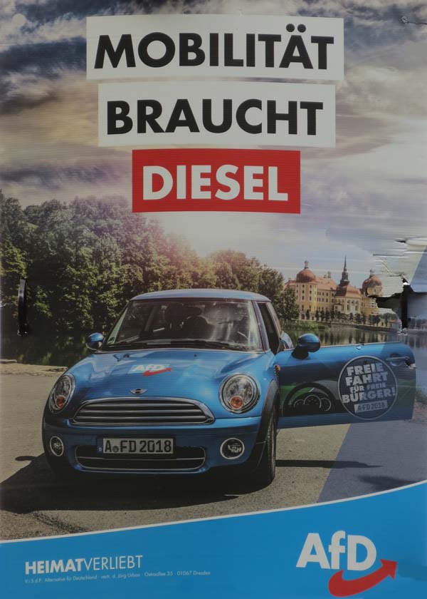 AfD - Mobilität braucht Diesel