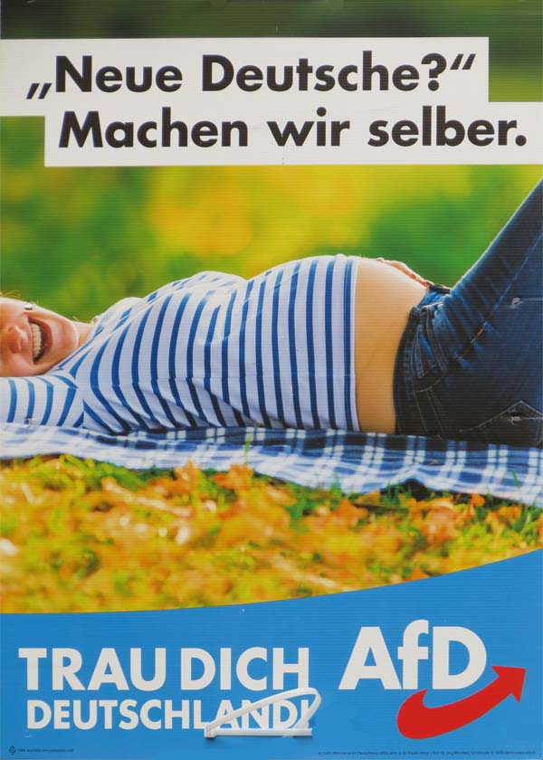 AfD - Mehr Deutsche? Machen wir selber.