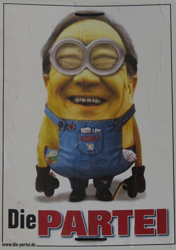 Die Partei - Armin Laschet als Minion