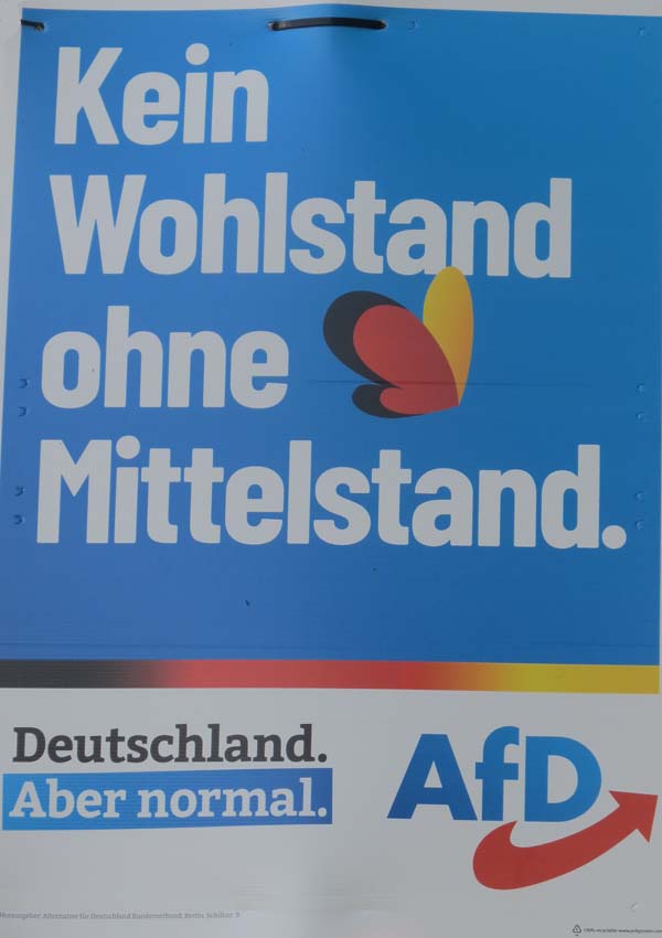 AfD - Kein Wohlstand ohne Mittelstand