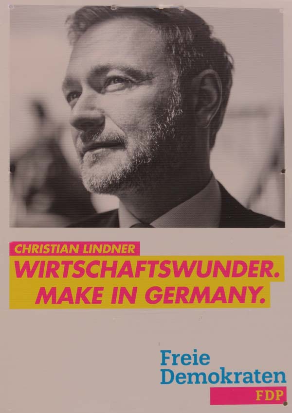 FDP - Wirtschaftswunder. Make in Germany.