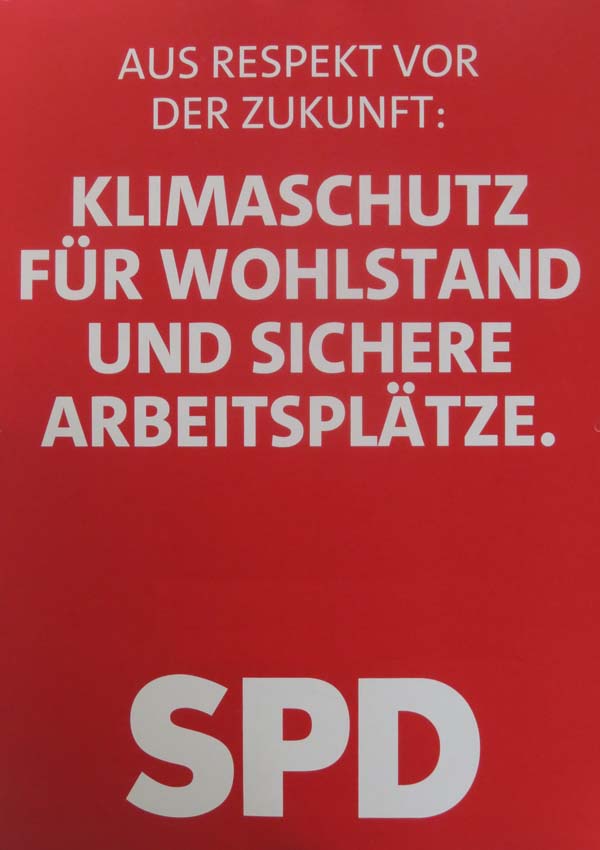 SPD - Aus Respekt vor der Zukunft