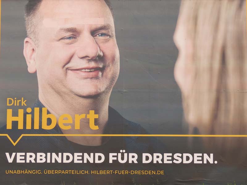 Dirk Hilbert verbindend für Dresden