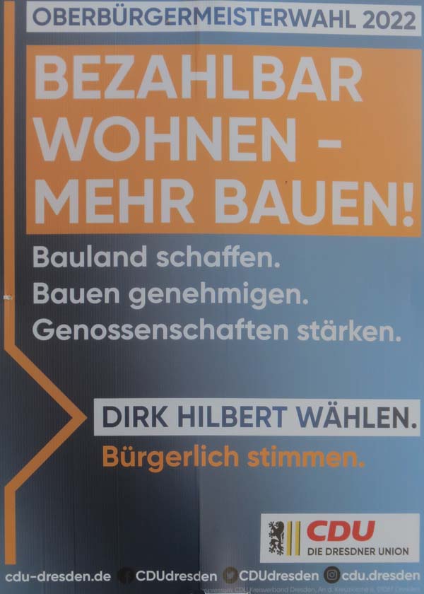 CDU Dirk Hilbert wählen.
