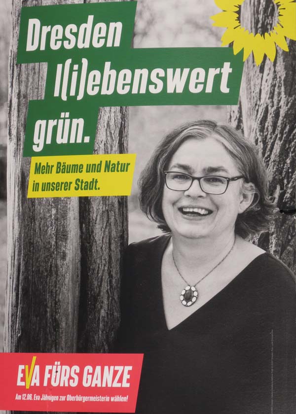 Dresden l(i)ebenswert grün.