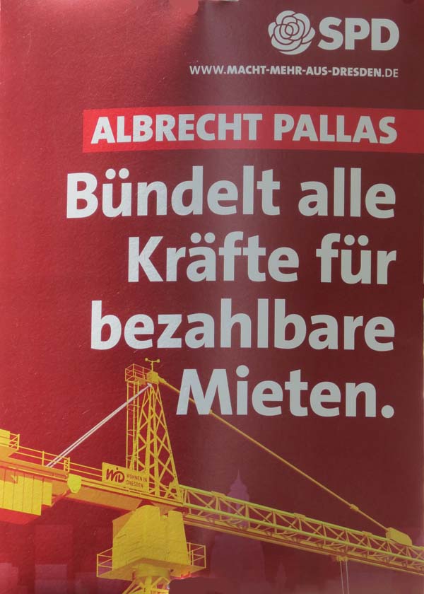 Albrecht Pallas Bündelt alle Kräfte für bezahlbare Mieten.