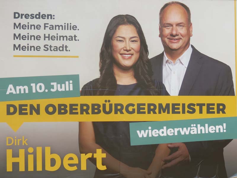 Am 10. Juli den Oberbürgermeister wiederwählen!