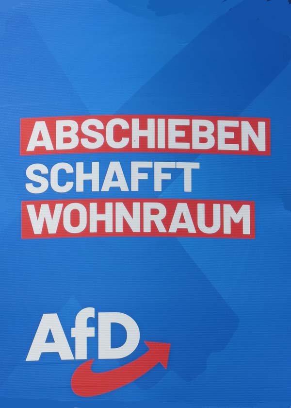AfD - Abschieben schafft Wohnraum