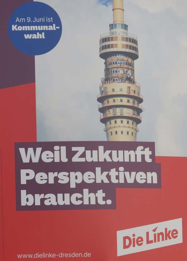 Linke: Weil Zukunft Perspektiven braucht.