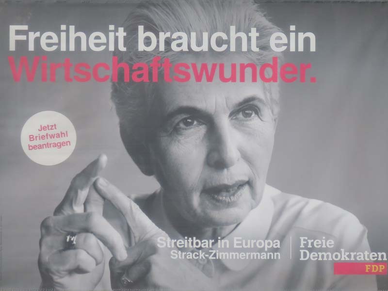 FDP - Freiheit braucht ein Wirtschaftswunder.
