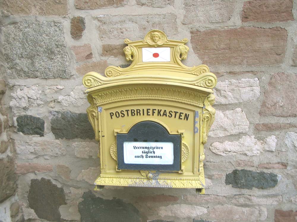 Briefkasten für Emails an Bommi