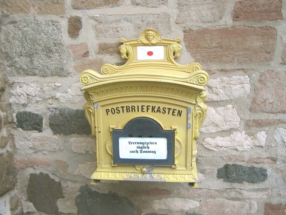 Briefkasten fr Emails an Bommi