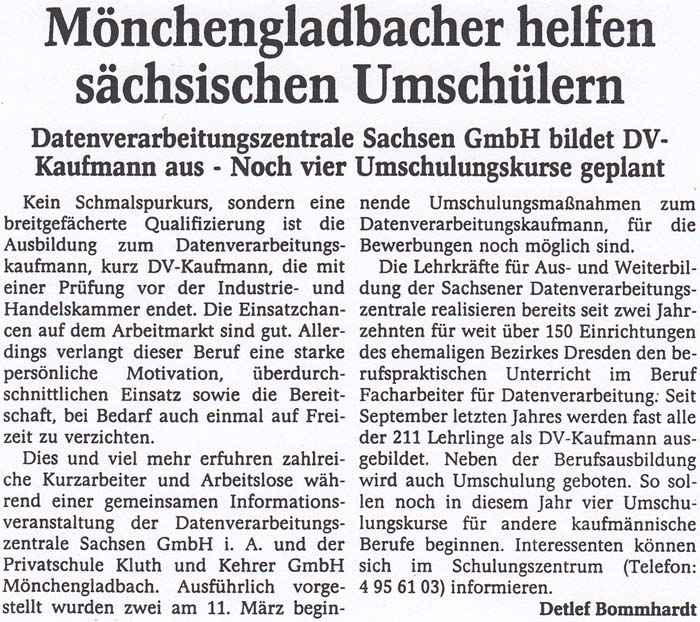 Die Privatschule Kluth und Kehrer stellt sich vor