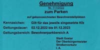 Parken in Goslar 2023