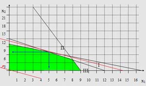 Beispiel einer linearen Optimierung