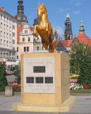 Count Down 800 Jahre Dresden: noch 447 Tage